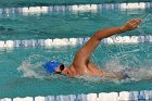 Swimming vs Babson  Wheaton College Swimming vs Babson College. - Photo By: KEITH NORDSTROM : Wheaton, Swimming, Babson